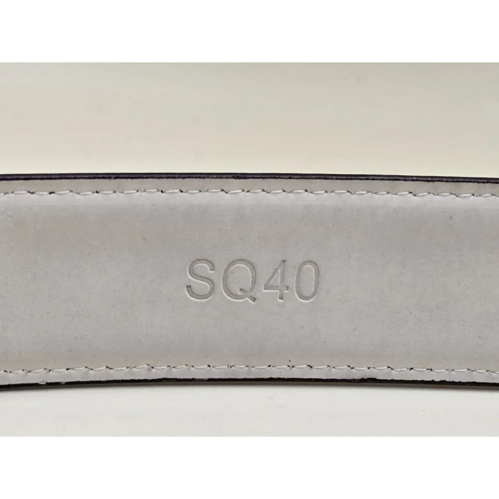 Anthoni Crown‎ Belt Germany 100cm Light Brown / Silver Geometric 35 - 38